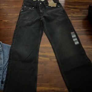 levi’s super low loose jeans size 25 nwt